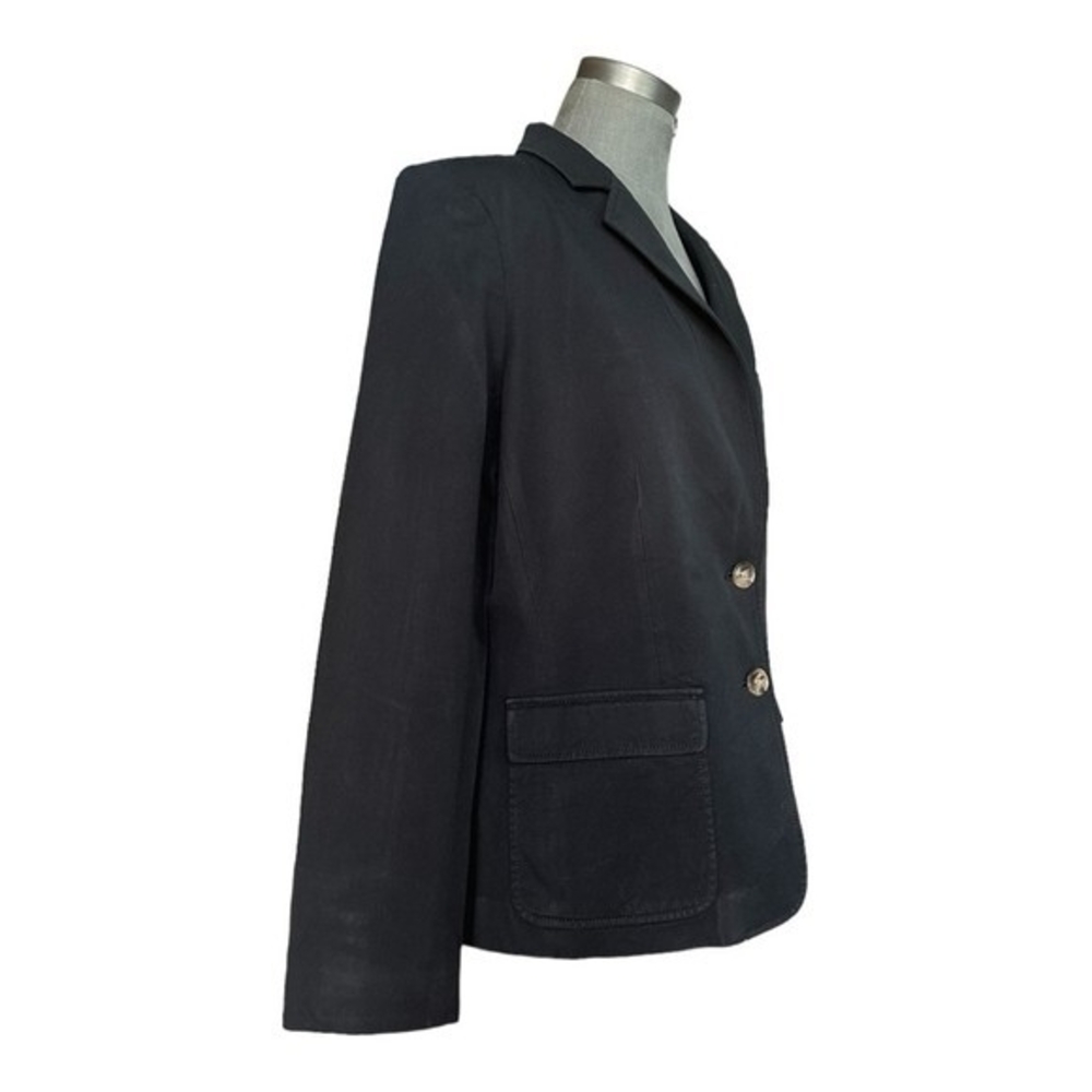 Tommy Hilfiger Women’s Black Tailored Career Blazer Single Breasted Size 16 NWOT - Picture 6 of 10